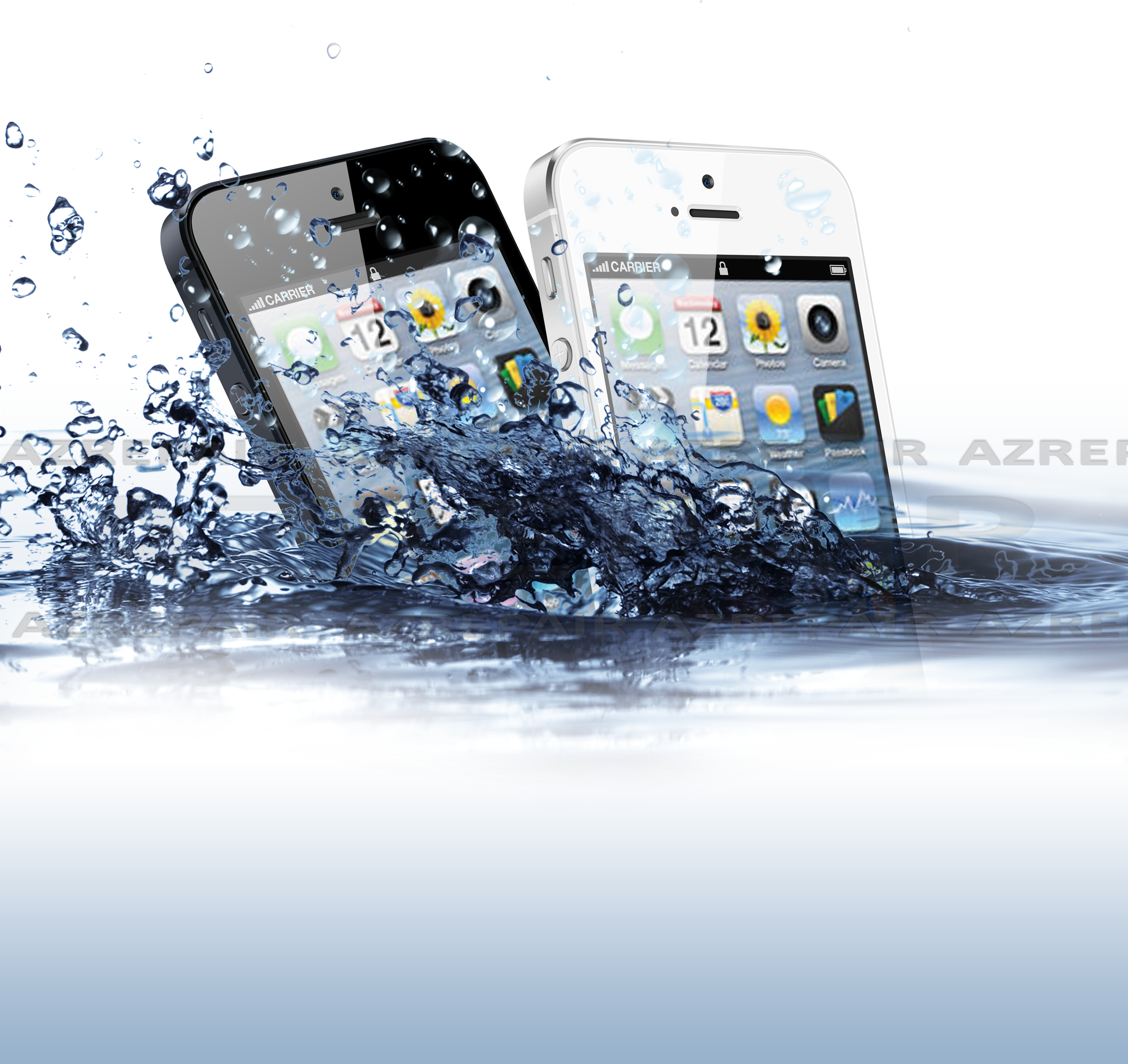 iPhone 5 Réparation, désoxydation d\'un iPhone 5 tombé dans l\'eau